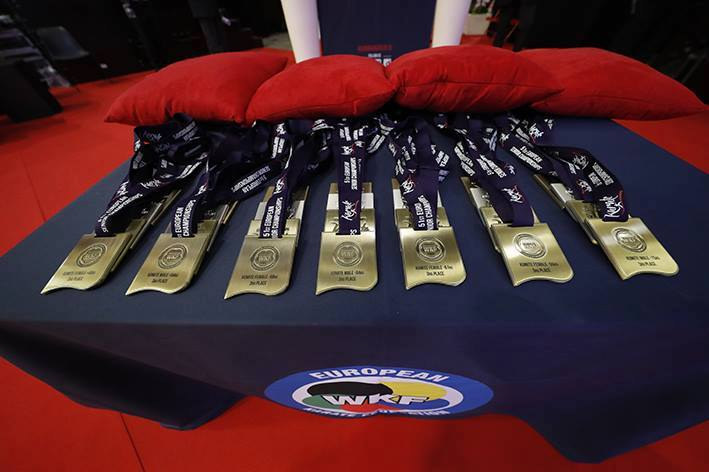 Les médailles des championnats du Monde
