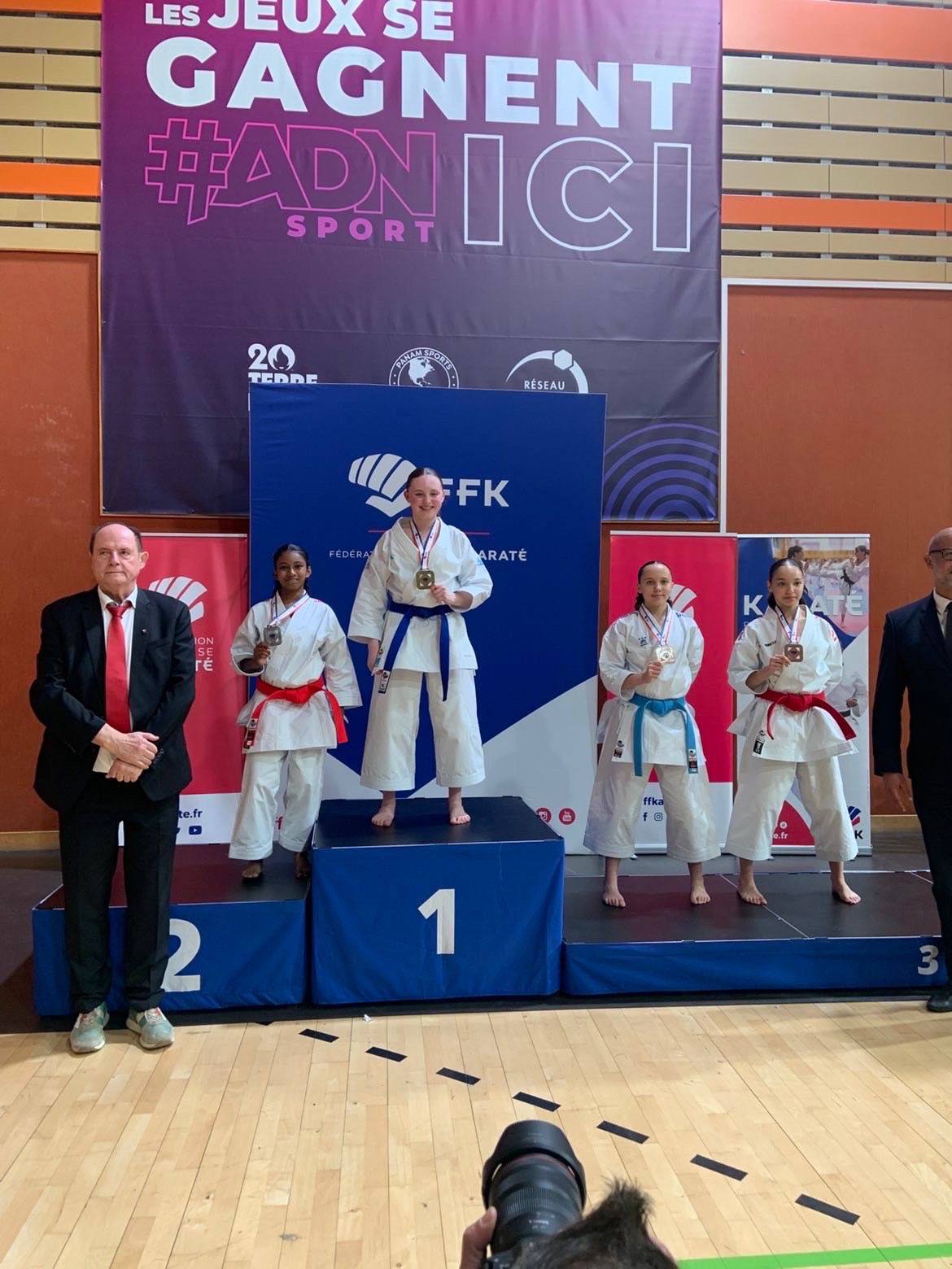 Mélina Dhabarry - Vice Championne de France Minimes 2026 Kata