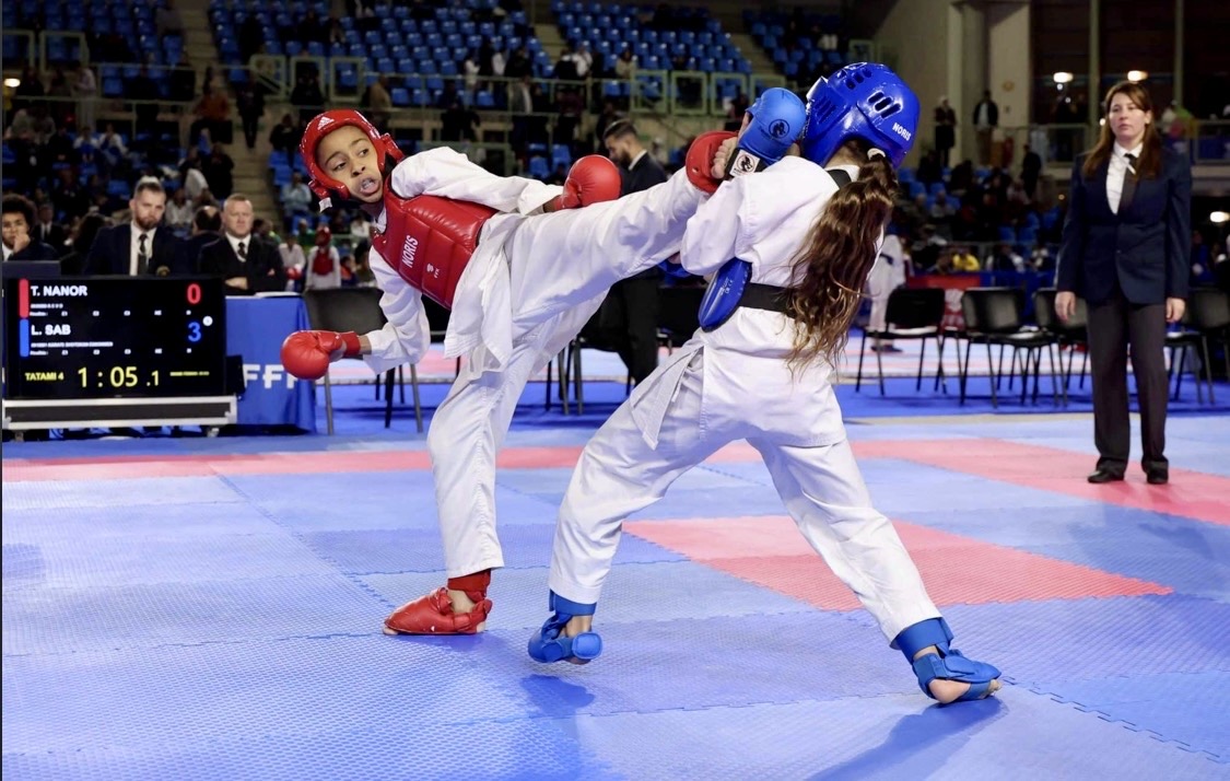 Taniya Nanor - Demi Finaliste Coupe de France Minimes 2025 Combat