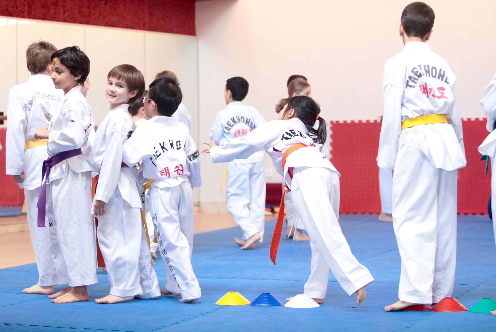 Cours de Tae Kwon Do enfants au KCVO